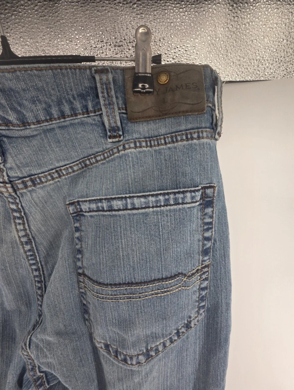 Cody James Jeans Mens 40x32 Blue Straight  Cowboy Rodeo Workwear 5 Pocket Logo